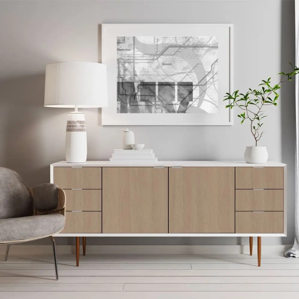 Eiche „Line Oak“ – Klebefolie in Holzoptik