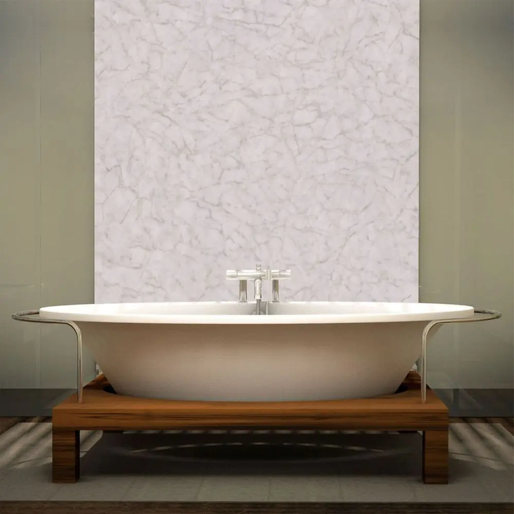 Marmor „Imperial White“ – Klebefolie in Dekorfolie