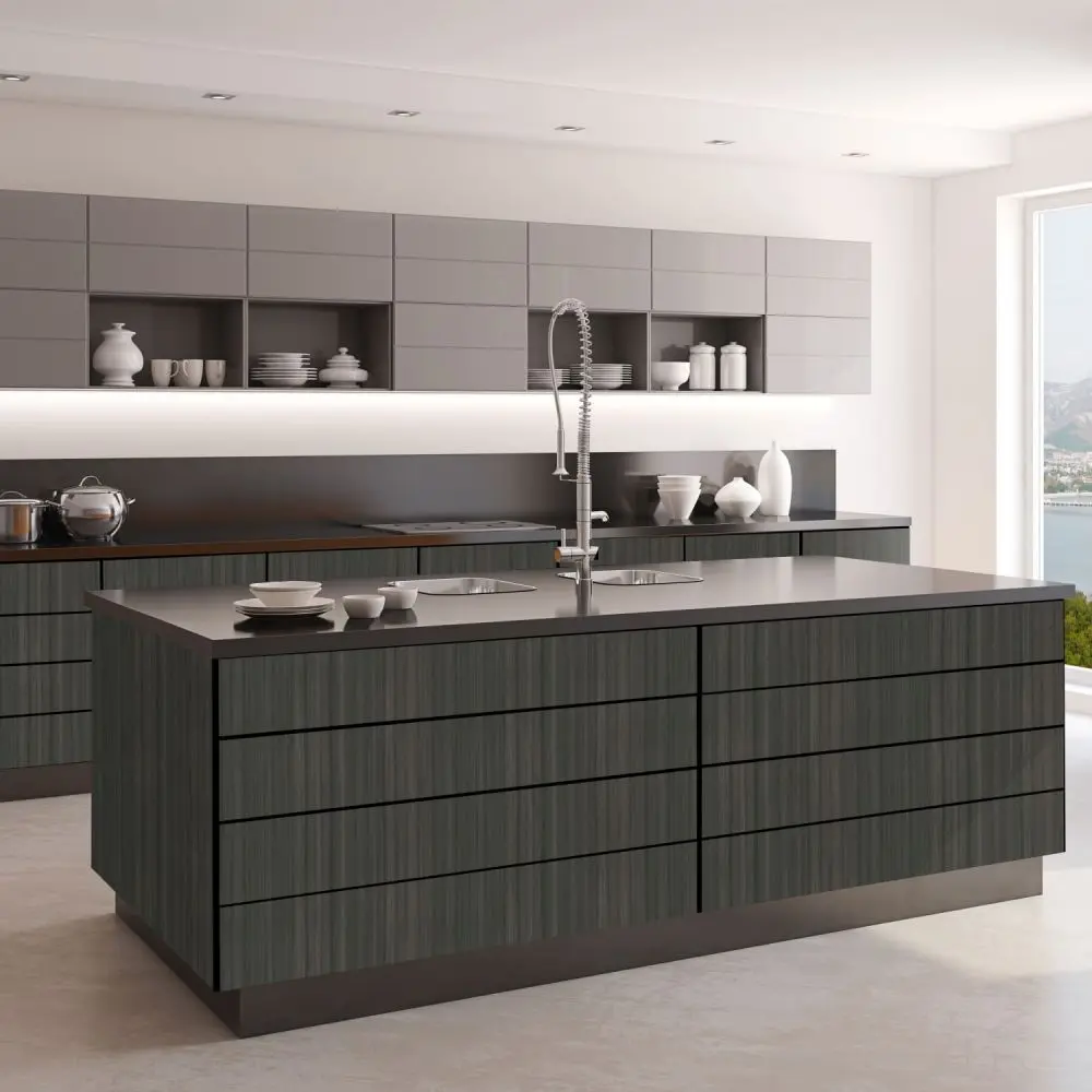 Teak „Black Teak“ – Klebefolie in Holzoptik