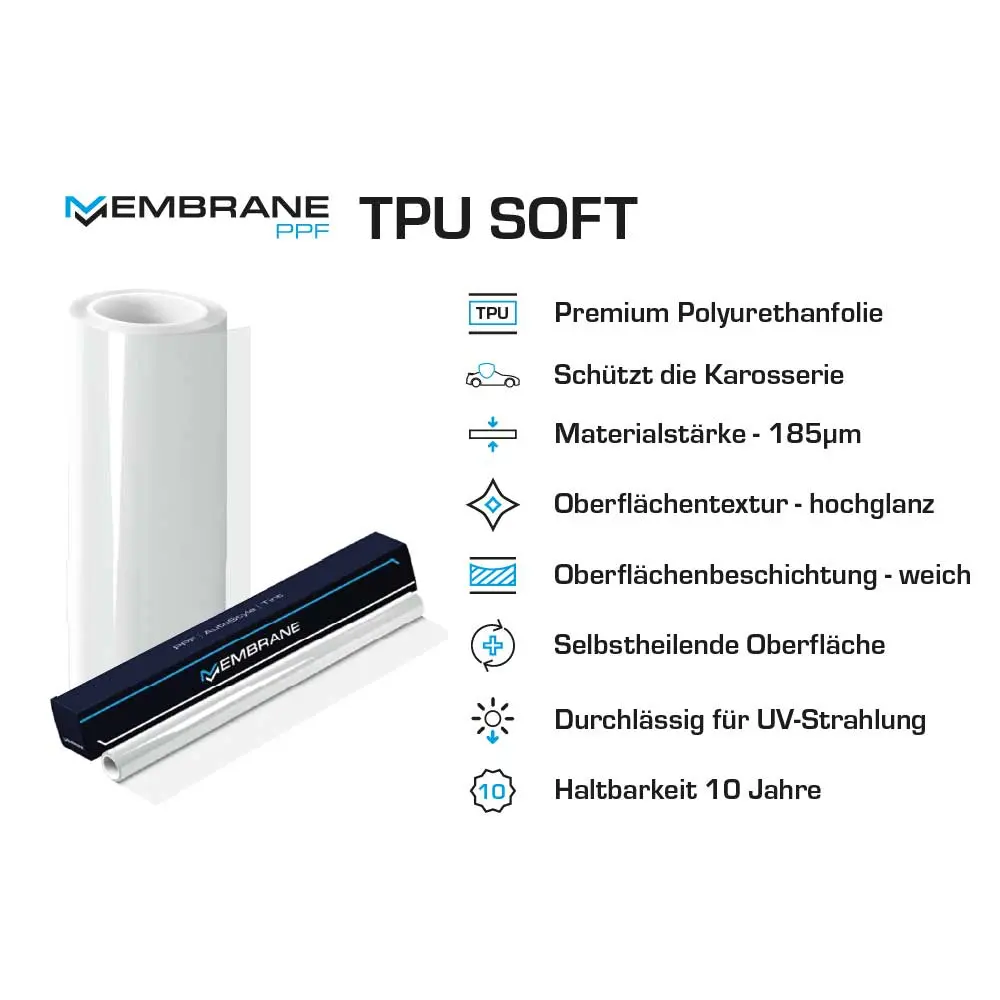 Membrane TPU SOFT GLOSS, glänzend