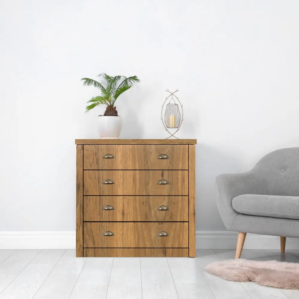 Walnuss „Aged Walnut“ – Klebefolie in Holzoptik