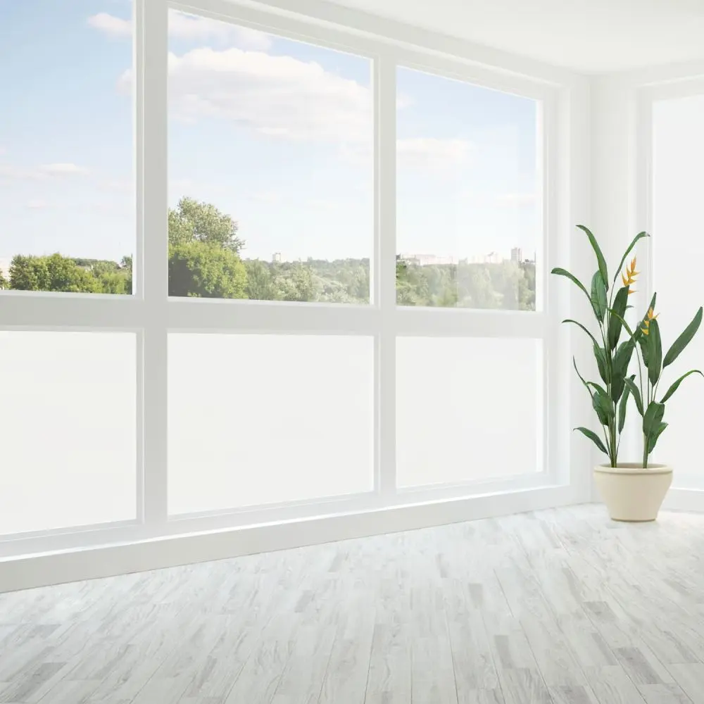 Milchglasfolie für innen & außen SOL-MFS Matt fein silber