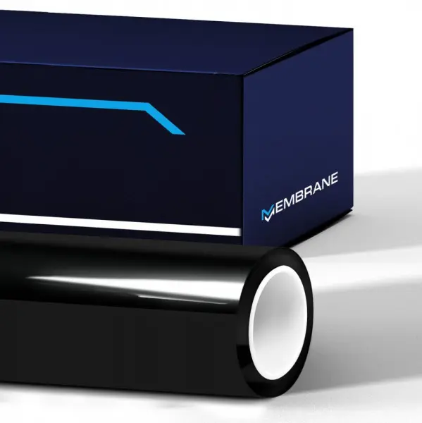 Membrane HYBRID BLACK, schwarz + glänzend