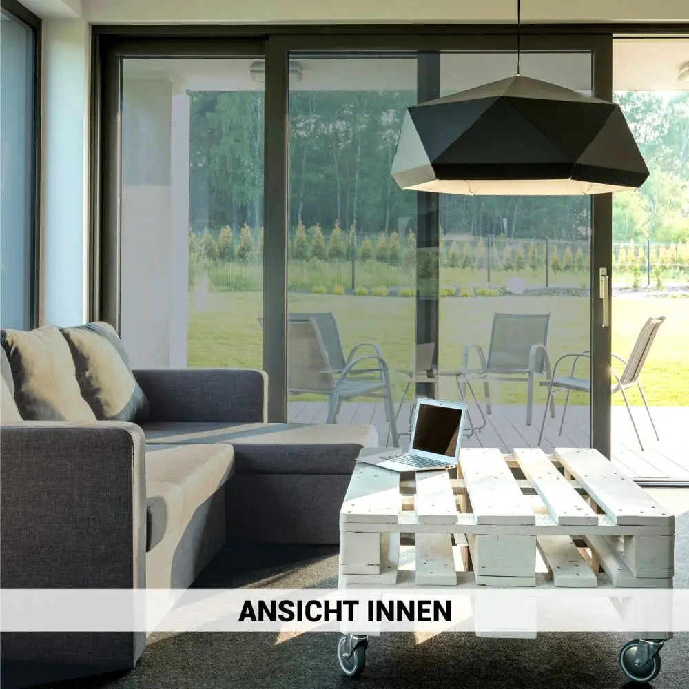 Sonnenschutzfolie außen SOL-an20X anthrazit dunkel