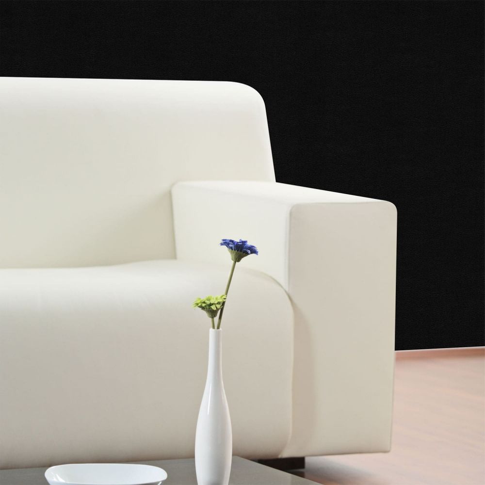 Stoff „Togo Black“ – Klebefolie in Stoffoptik