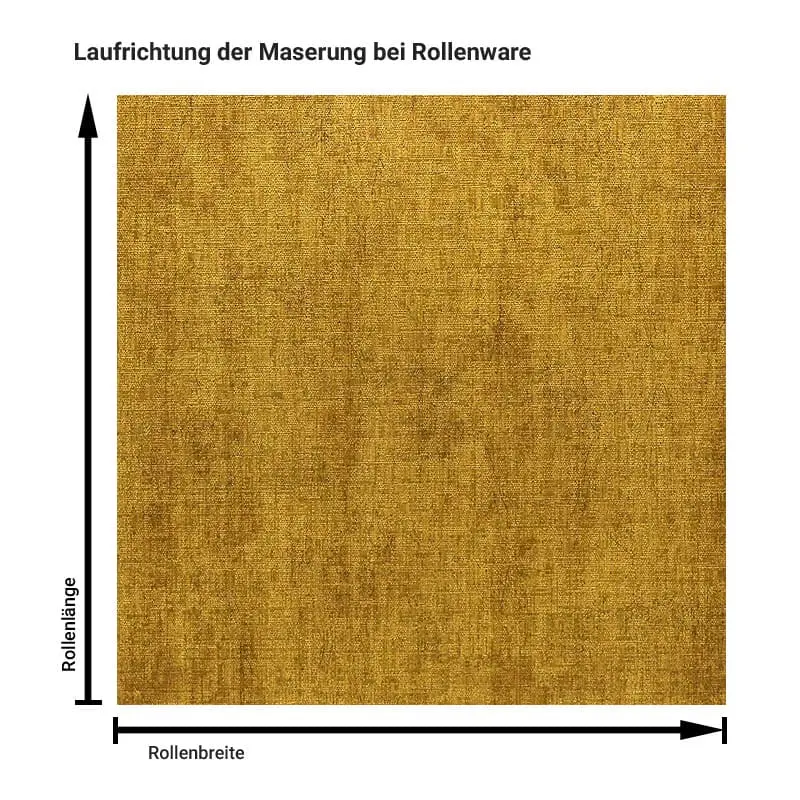 Stoff „Yellow Gold“ – Klebefolie in Stoffoptik