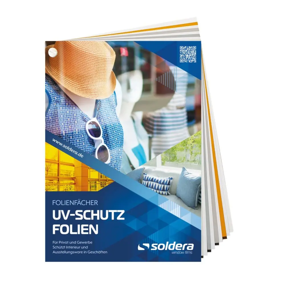 Musterfächer UV-Schutzfolie