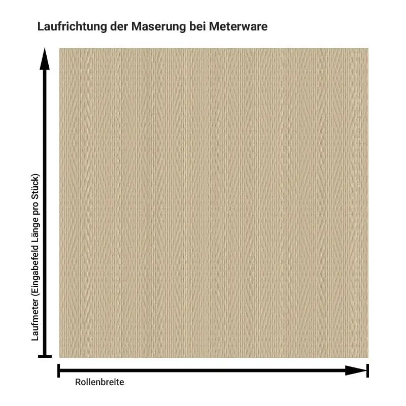 Stoff „Edgy cream“ – Klebefolie in Stoffoptik