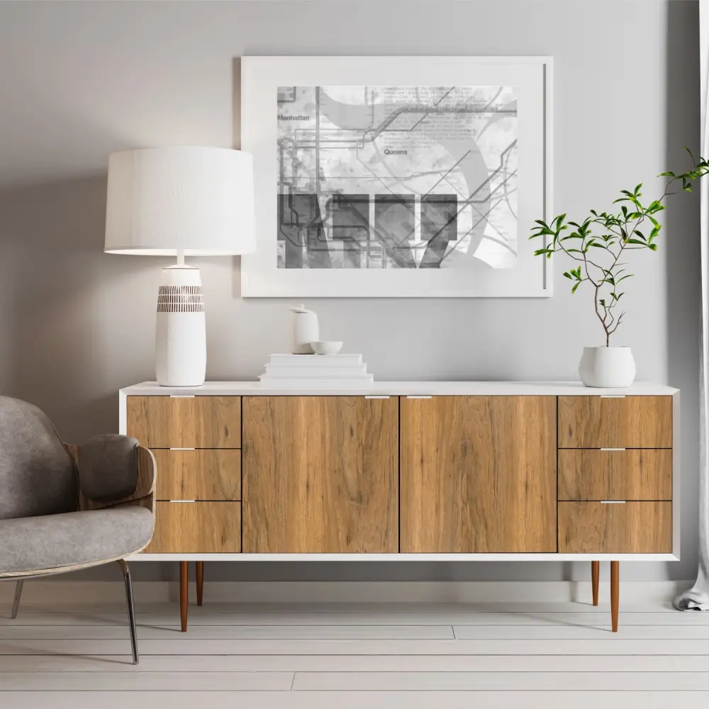 Walnuss „Aged Walnut“ – Klebefolie in Holzoptik