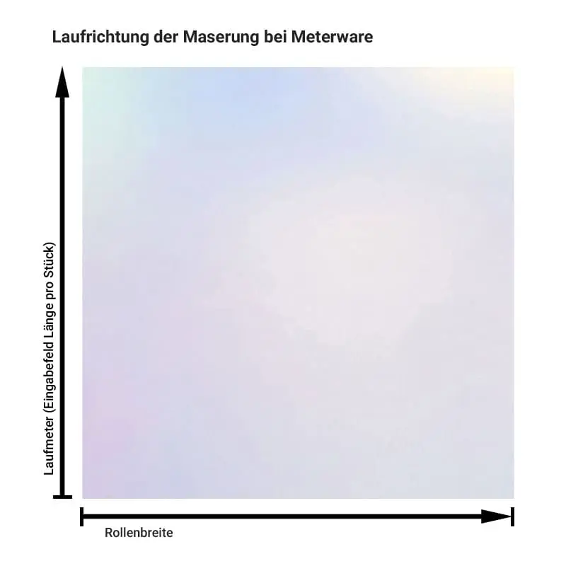 Metall „Aurora“ – Klebefolie in Metalloptik