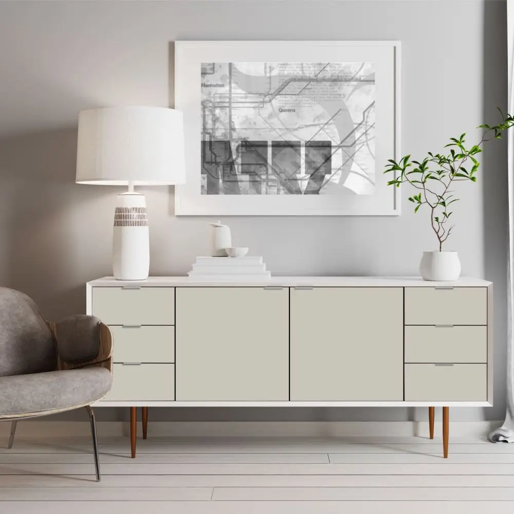 Farbe „Taupe“ – Klebefolie in Unifarbe