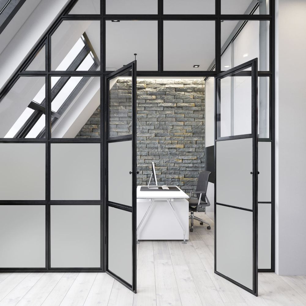 Sichtschutzfolie SOL-SM Silber matt