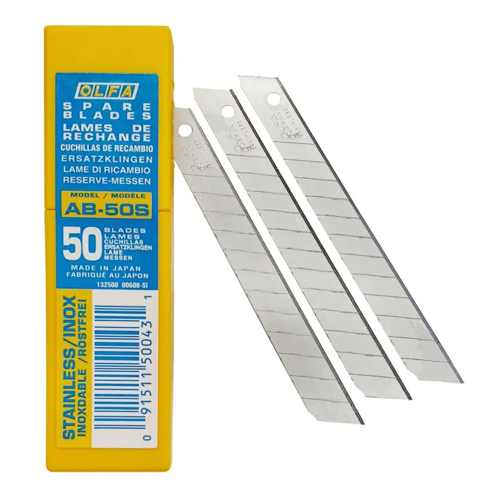 Olfa-Ersatzklingen AB-50S - 50 Stück