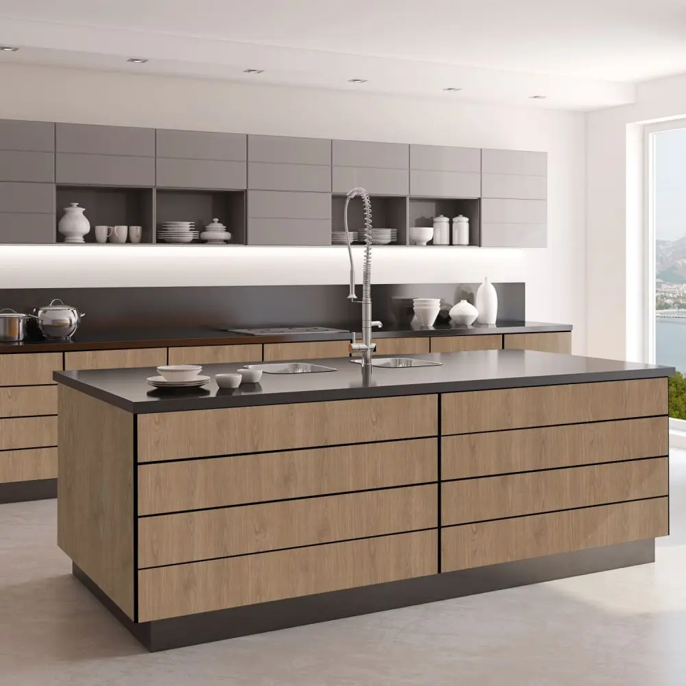 Eiche „Walnut Oak“ – Klebefolie in Holzoptik