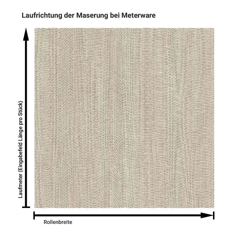 Stoff „Beige Waves“ – Klebefolie in Stoffoptik
