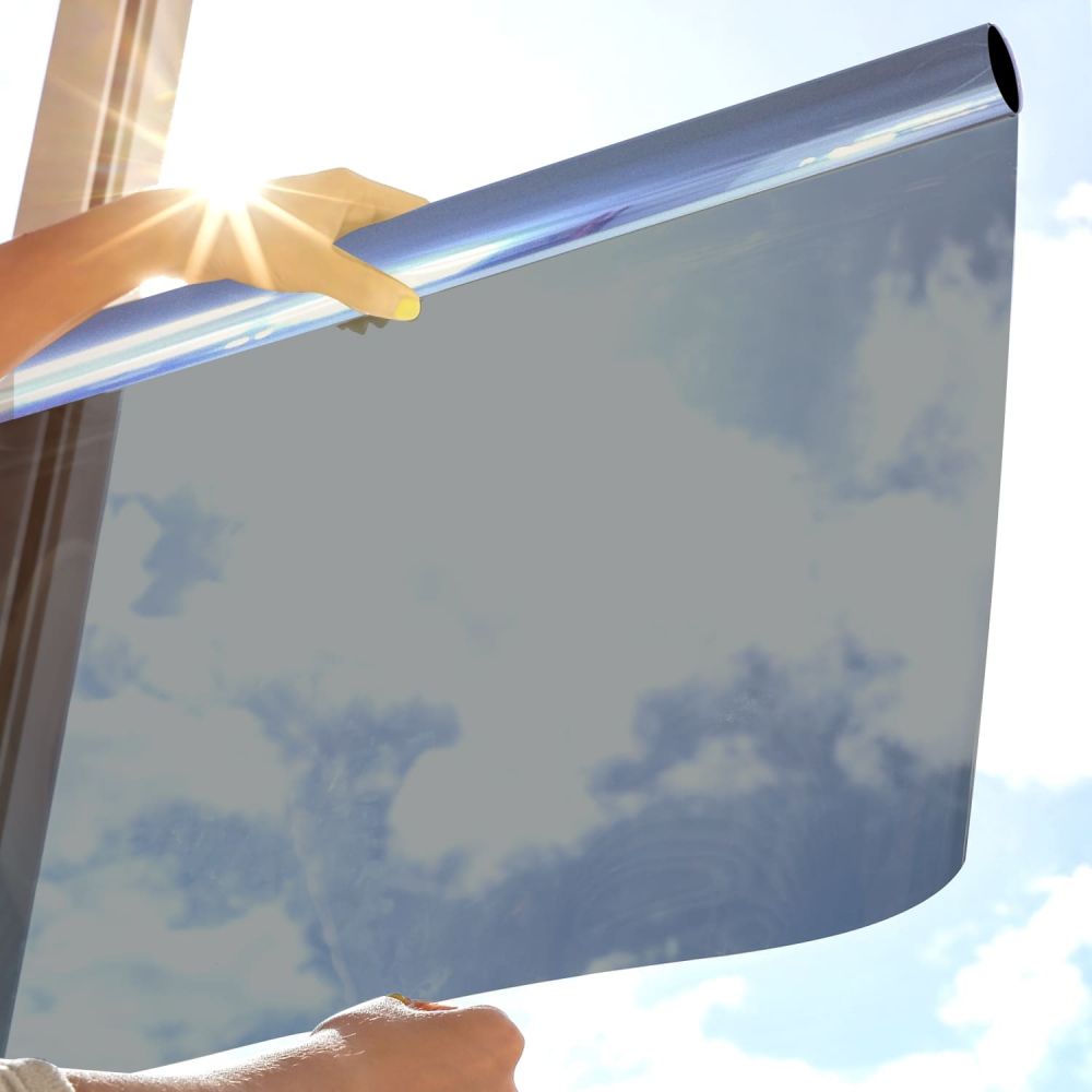 Sonnenschutzfolie außen SOL-ti35X titan mittel