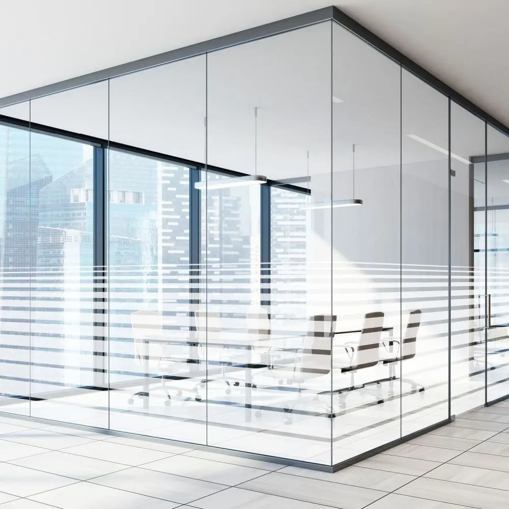 Milchglasfolie SOL-DF16 Horizontale Streifen