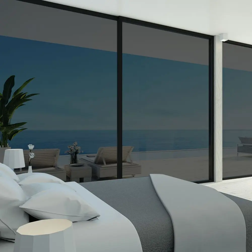 Sonnenschutz- & Sicherheitsfolie SOL-20-4mil silber dunkel