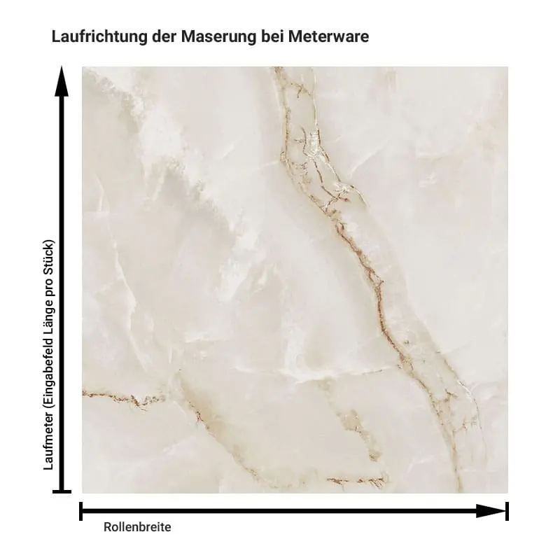 Onyx „Onyx Gold“ – Klebefolie in Dekorfolie