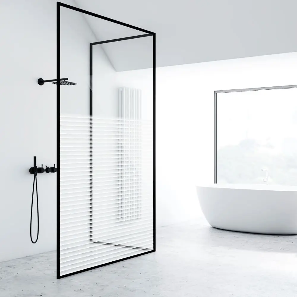 Milchglasfolie SOL-DF10 Jalousien Effekt