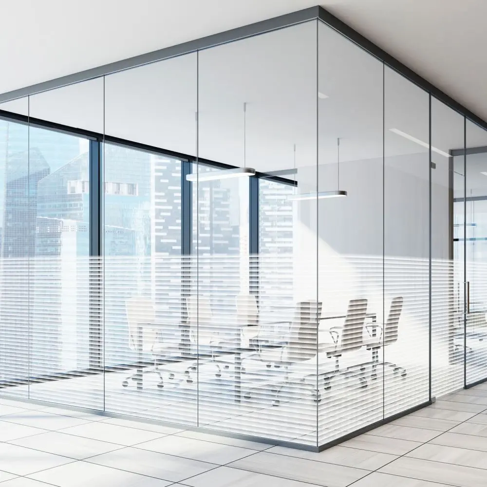 Milchglasfolie SOL-DF10 Jalousien Effekt