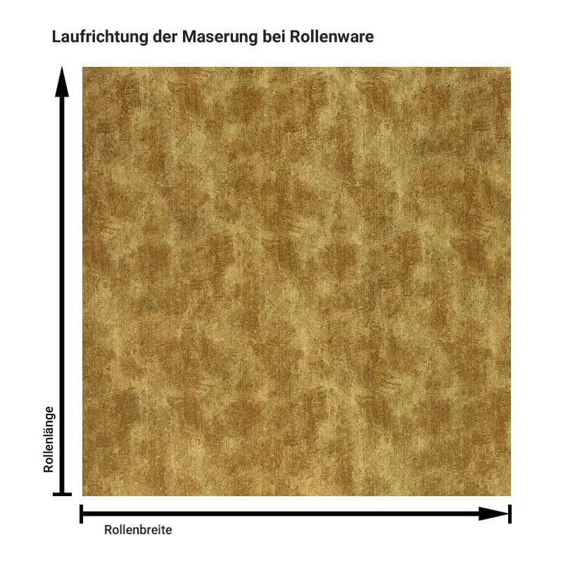 Metall „Gold Sanding Styl'“ – Klebefolie in Metalloptik