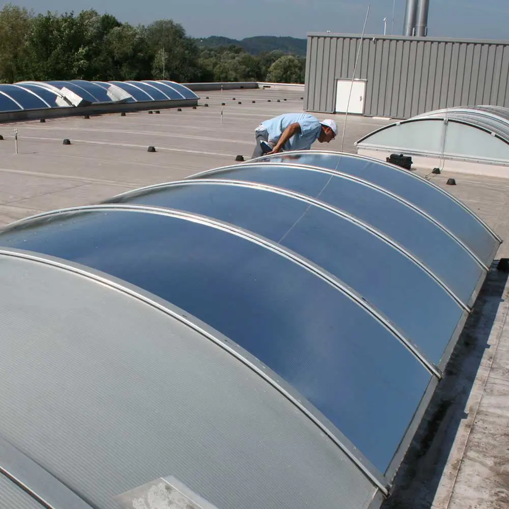 Polycarbonatfolie silber