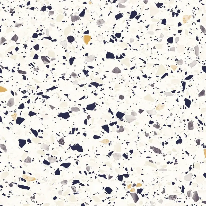 Terrazzo „Terrazzo Mixed Blue“ – Klebefolie in Dekorfolie