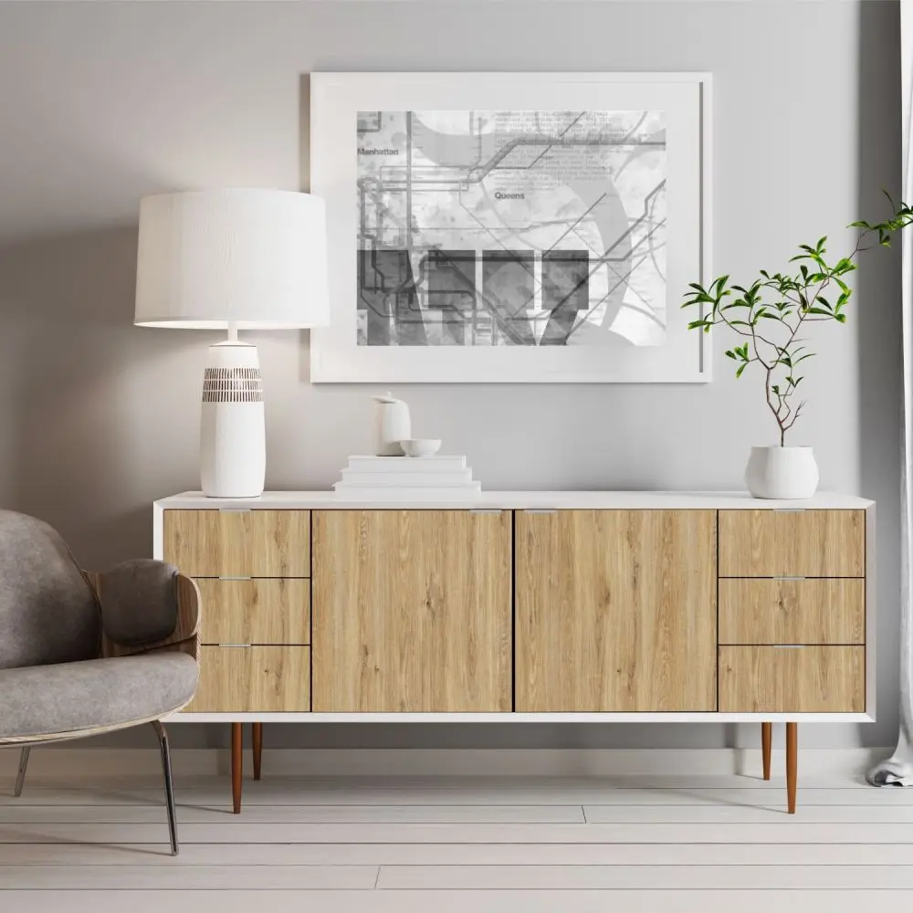 Eiche „Bumpy Oak“ – Klebefolie in Holzoptik