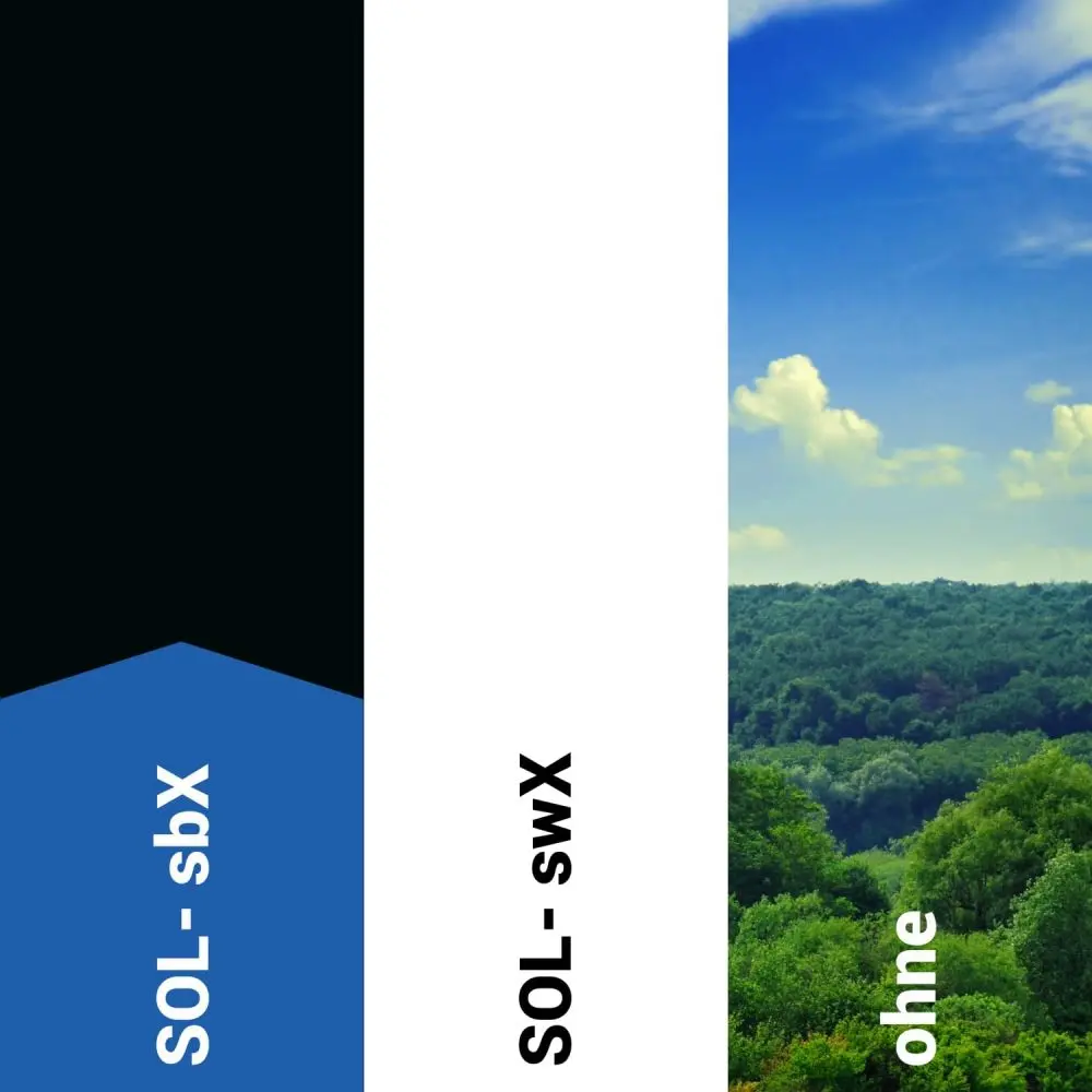 Spiegelfolie außen SOL-MIRsbX silber black