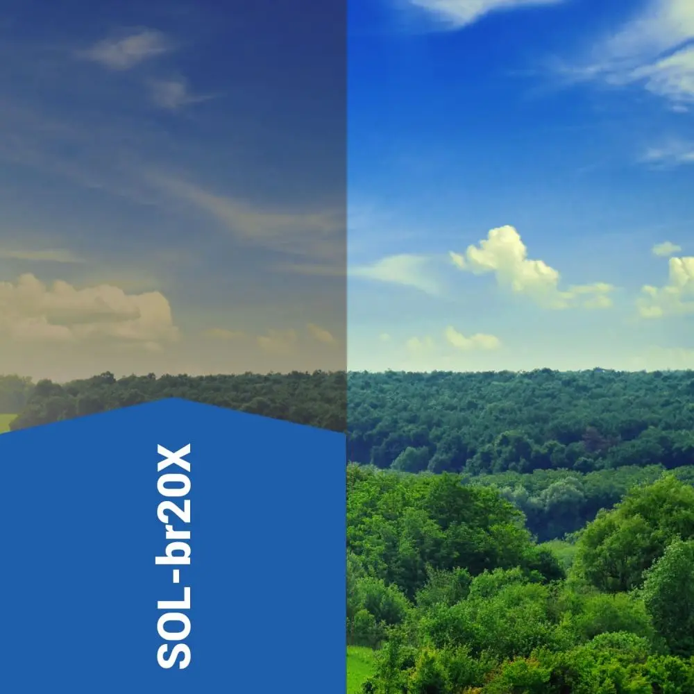 Spiegelfolie außen SOL-MIRbr20X bronze dunkel 