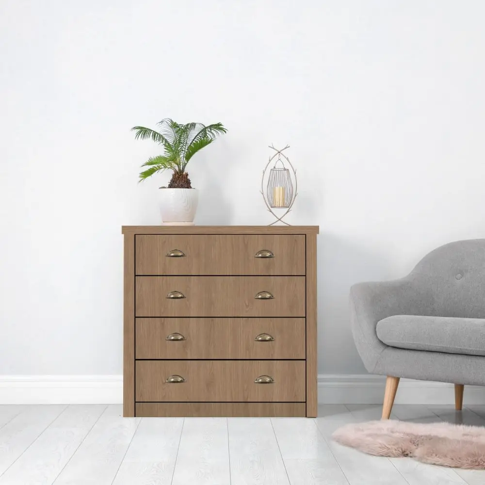 Eiche „Walnut Oak“ – Klebefolie in Holzoptik
