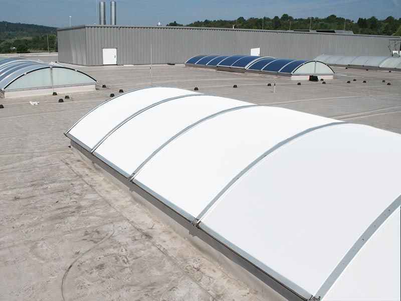 SOL-poly-weiss - Sonnenschutzfolie für Lichtbänder